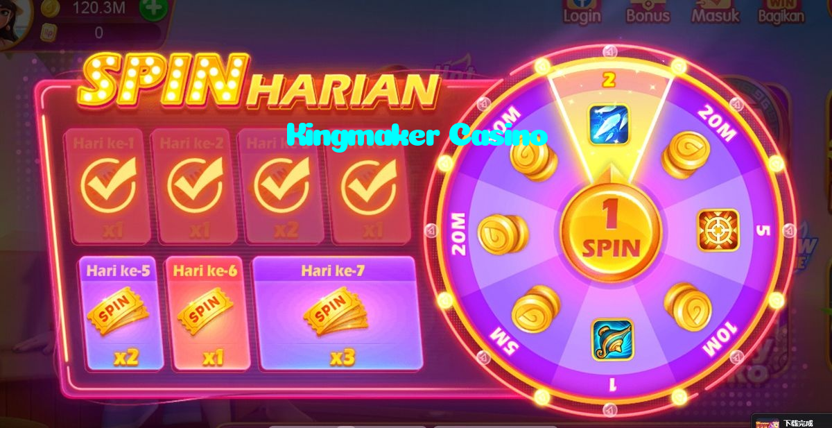 Kingmaker Casino casino presented on mobile device in Pakistan with slots and live games