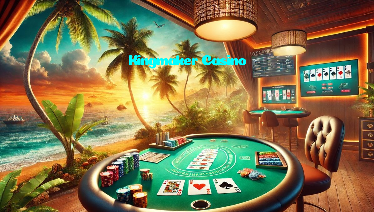Kingmaker Casino casino presented on mobile device in Pakistan with slots and live games